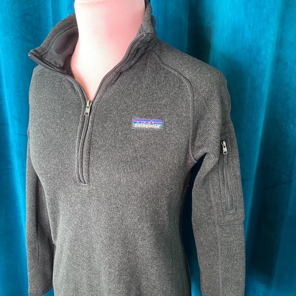 Patagonia Better Sweater 1/4 Zip Jacket Black - Picture 4 of 9